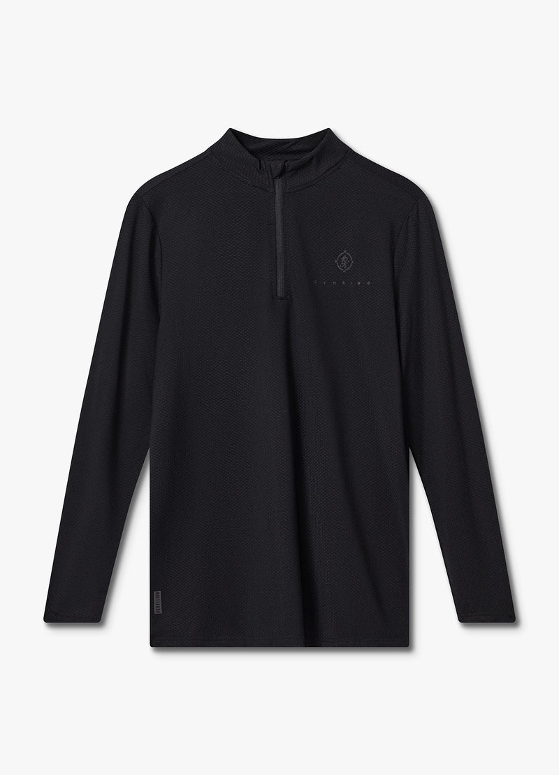 Gym King Rebellion Rogue 1/4 Zip - Black