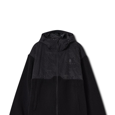 Gym King Rebellion Response Borg Jacket - Black