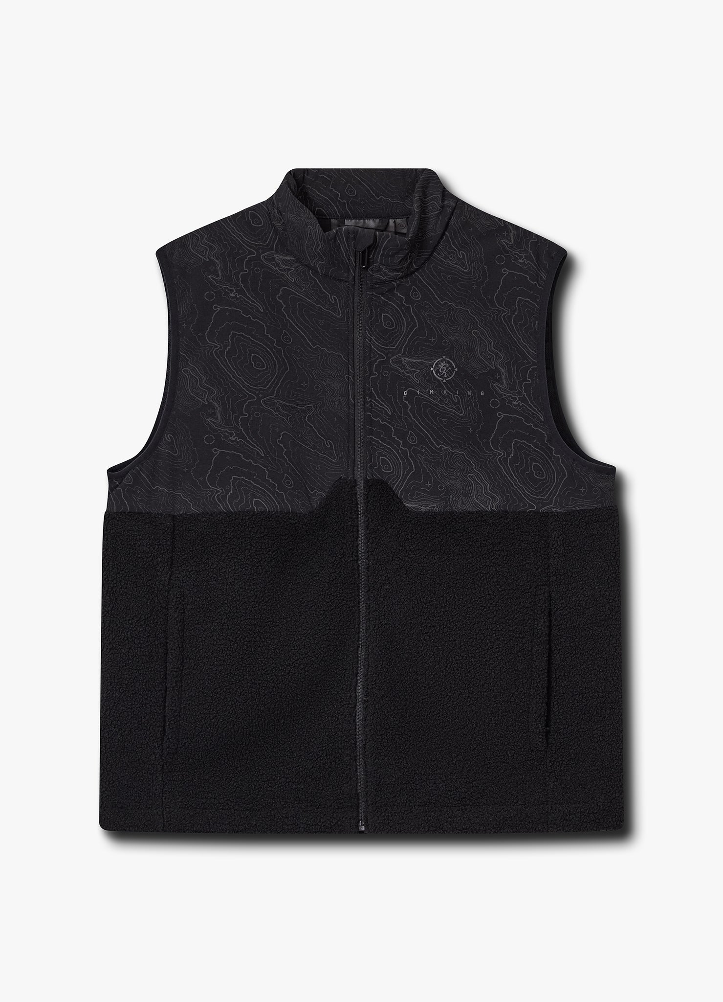 Gym King Rebellion Response Borg Gilet - Black