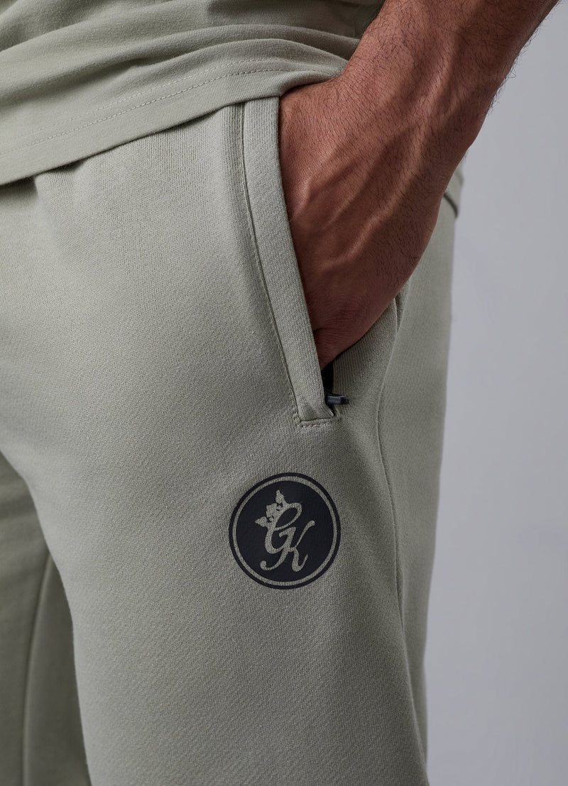 Gym King Rebellion Pro Tracksuit - Light Khaki