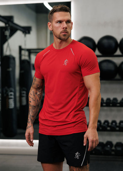 Gym King Flex 2.0 Tee - True Red