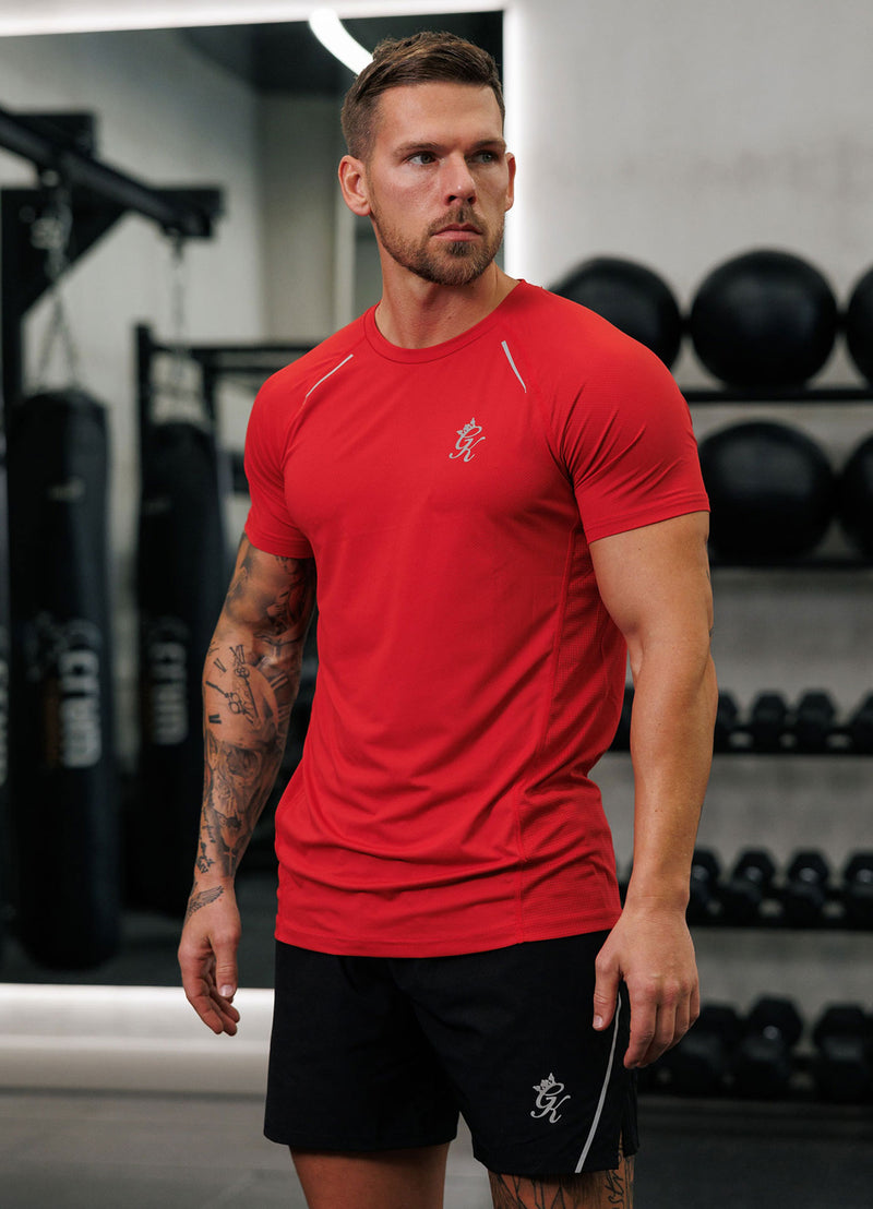 Gym King Flex 2.0 Tee - True Red