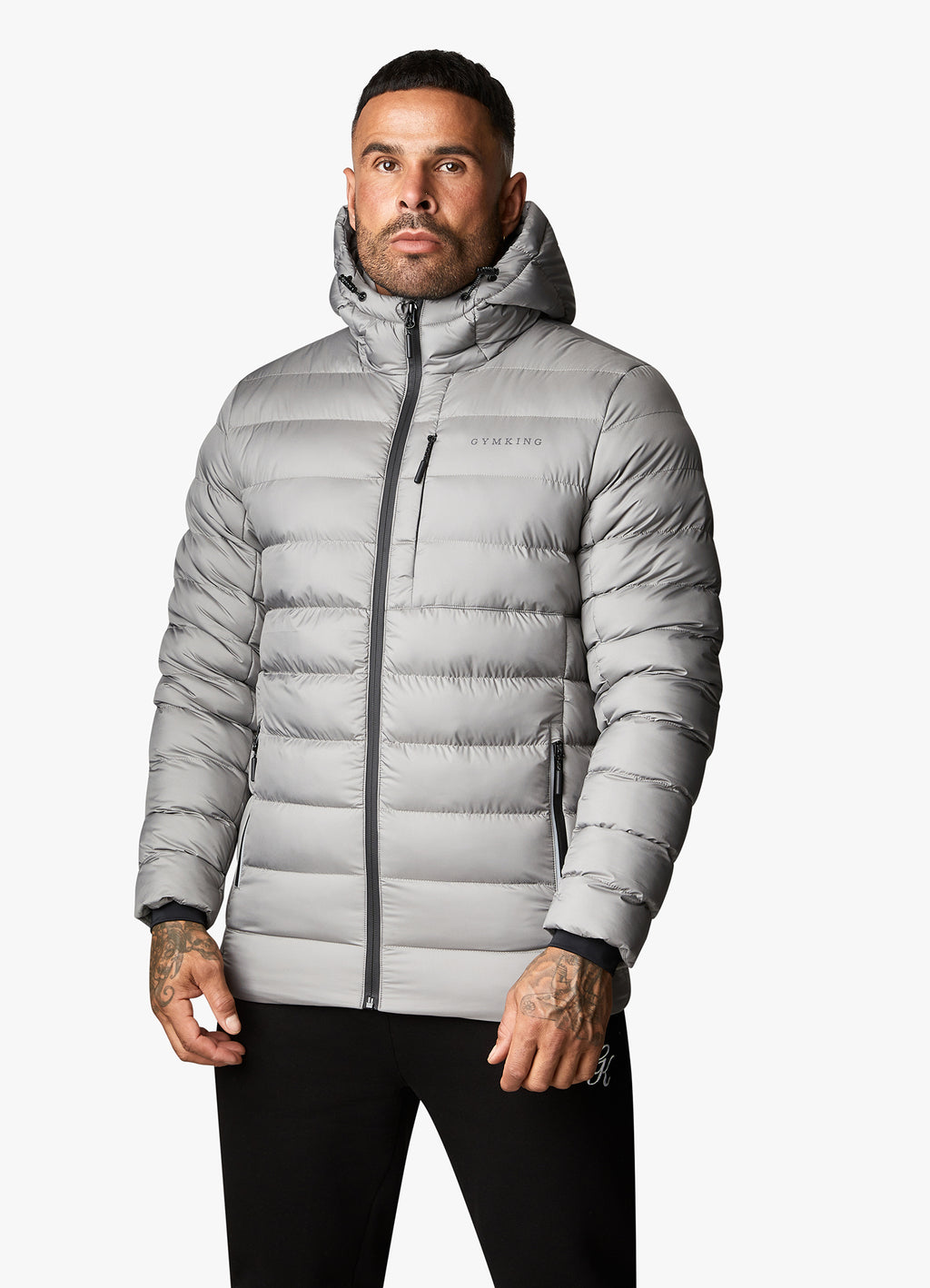 Gym king grey on sale jacket