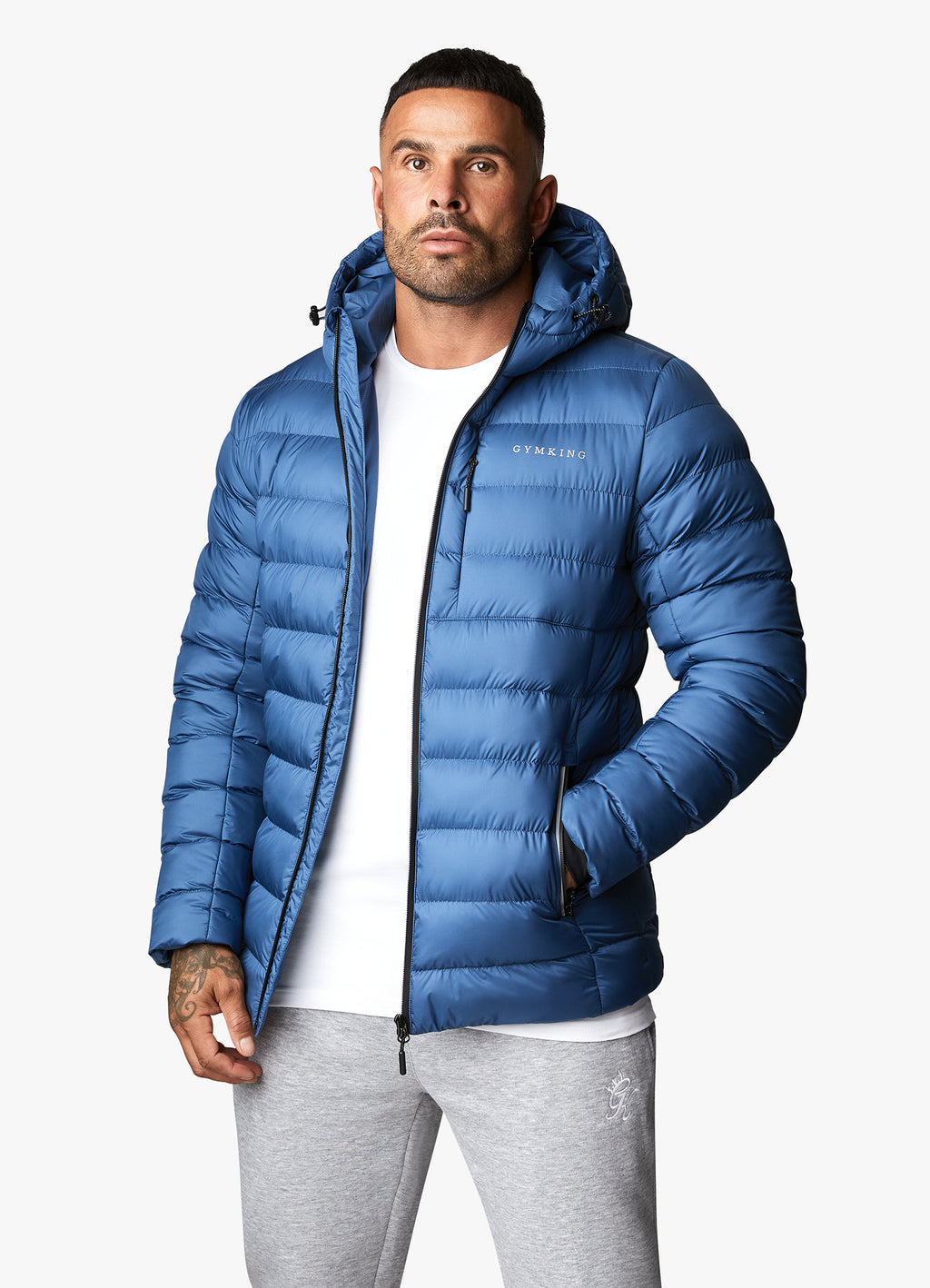 Mens gym shop king puffer jacket