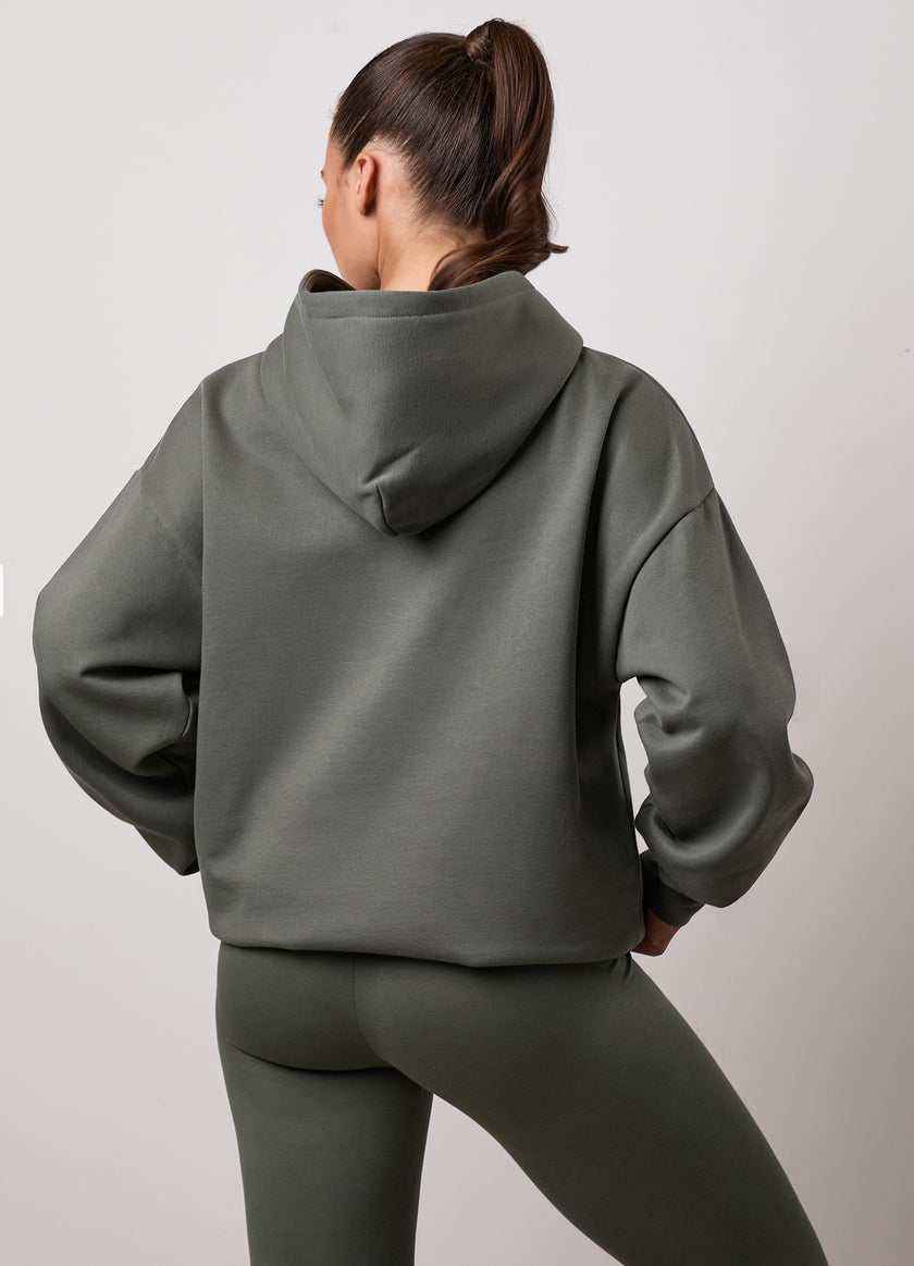 GKW Relaxed Fit Hood - Dusk Green