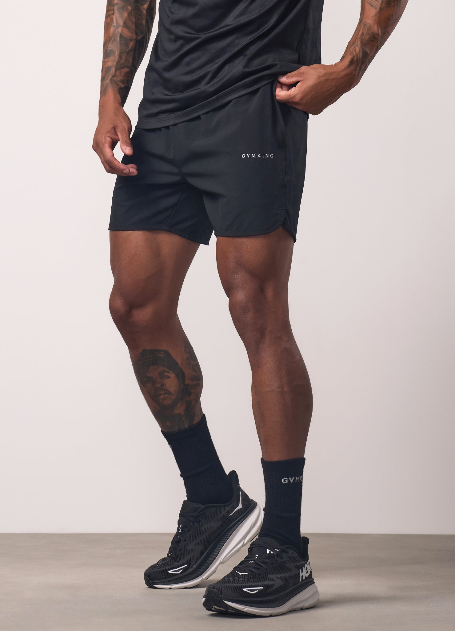 Gym King Relentless 4" Short - Black