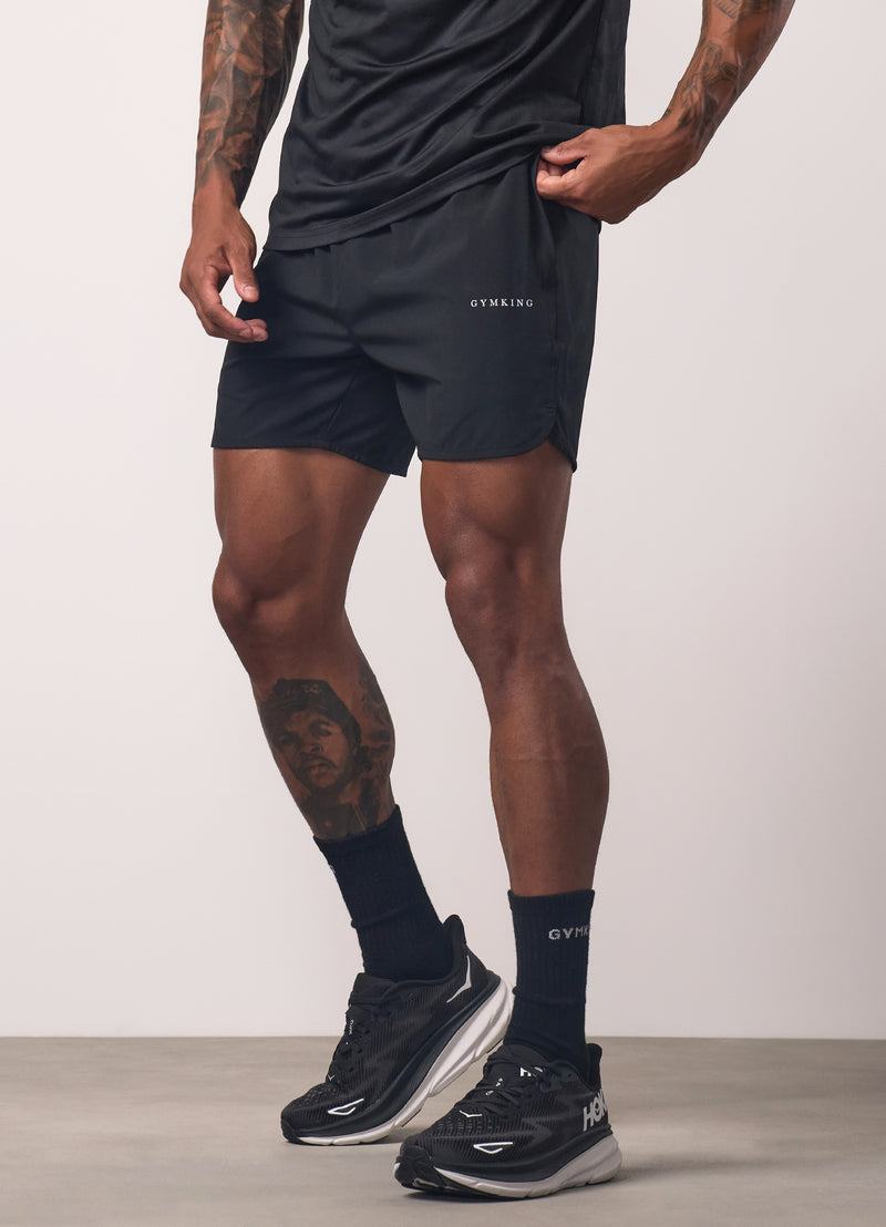 Gym King Relentless 4" Short - Black
