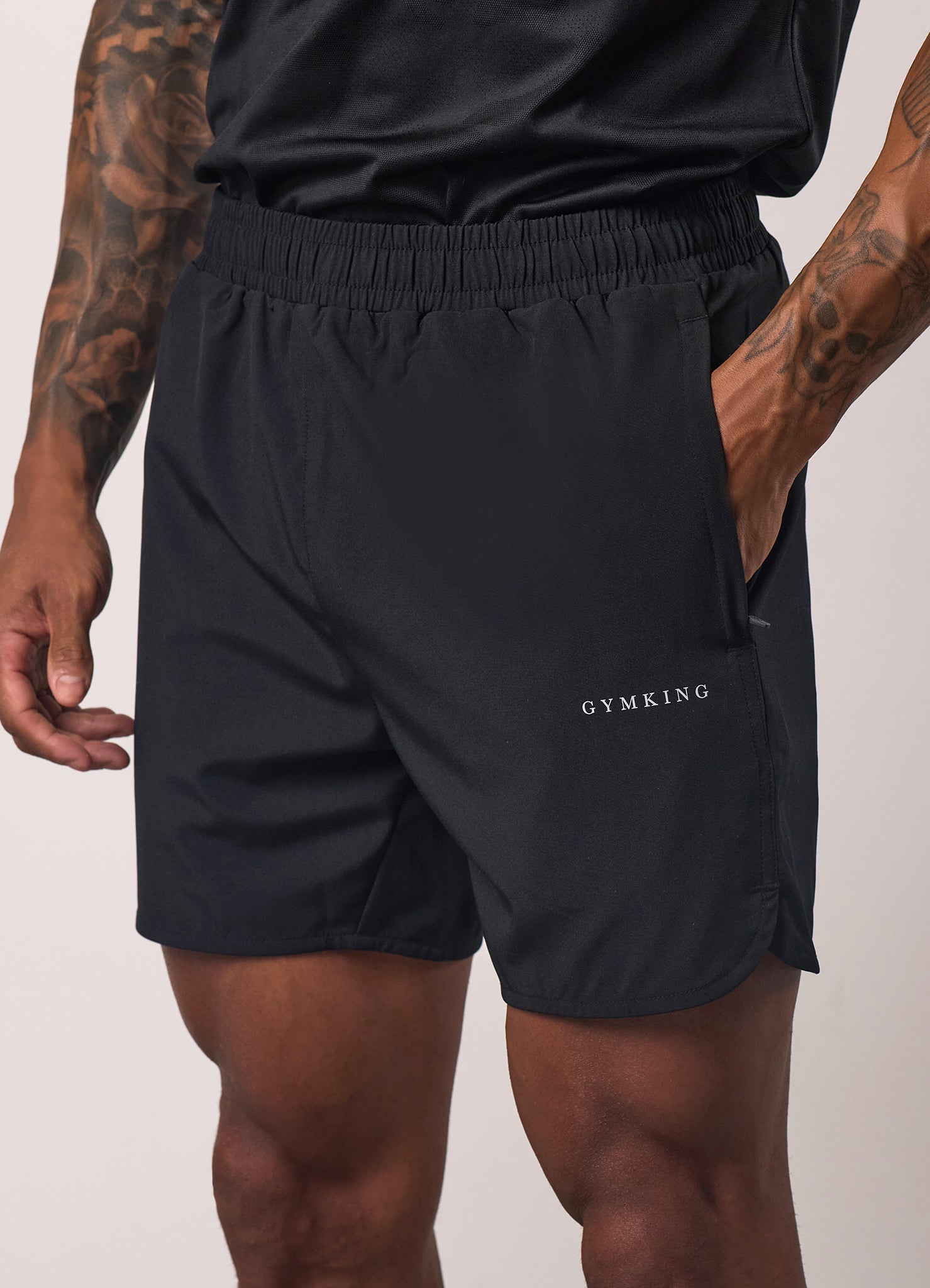 Gym King Relentless 4" Short - Black