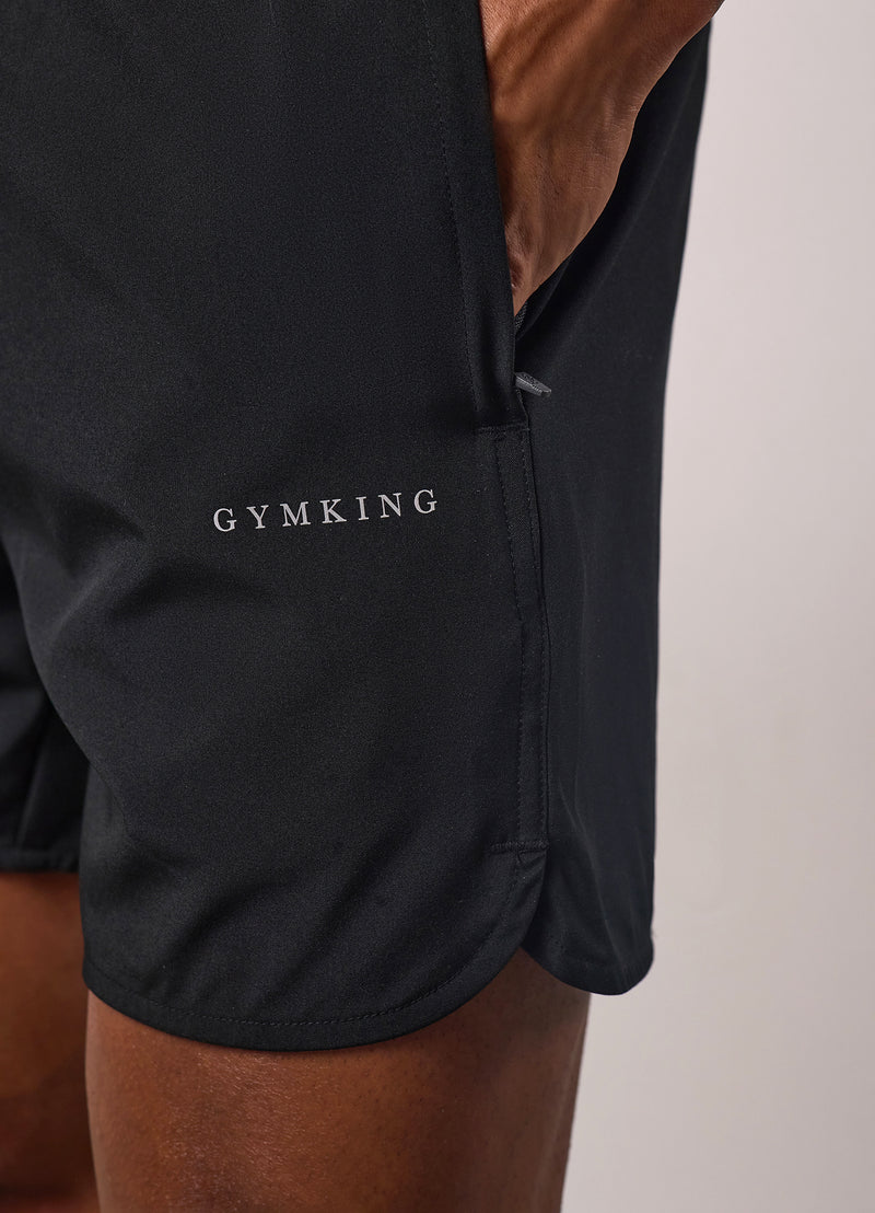 Gym King Relentless 4" Short - Black