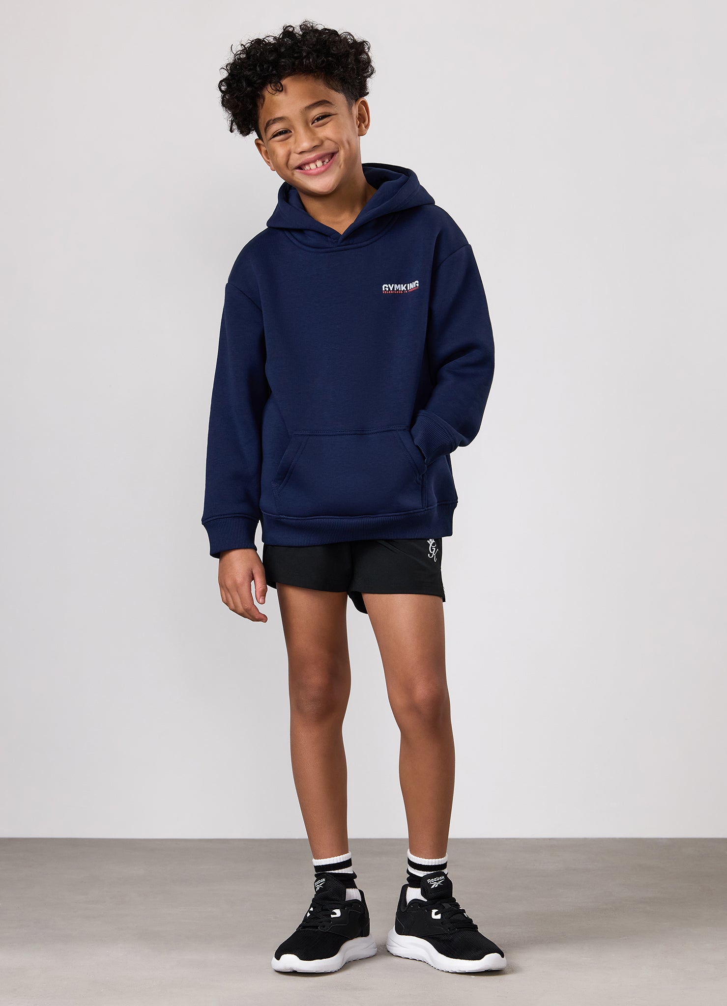 Gym King Kids Relentless Hood - Imperial Blue