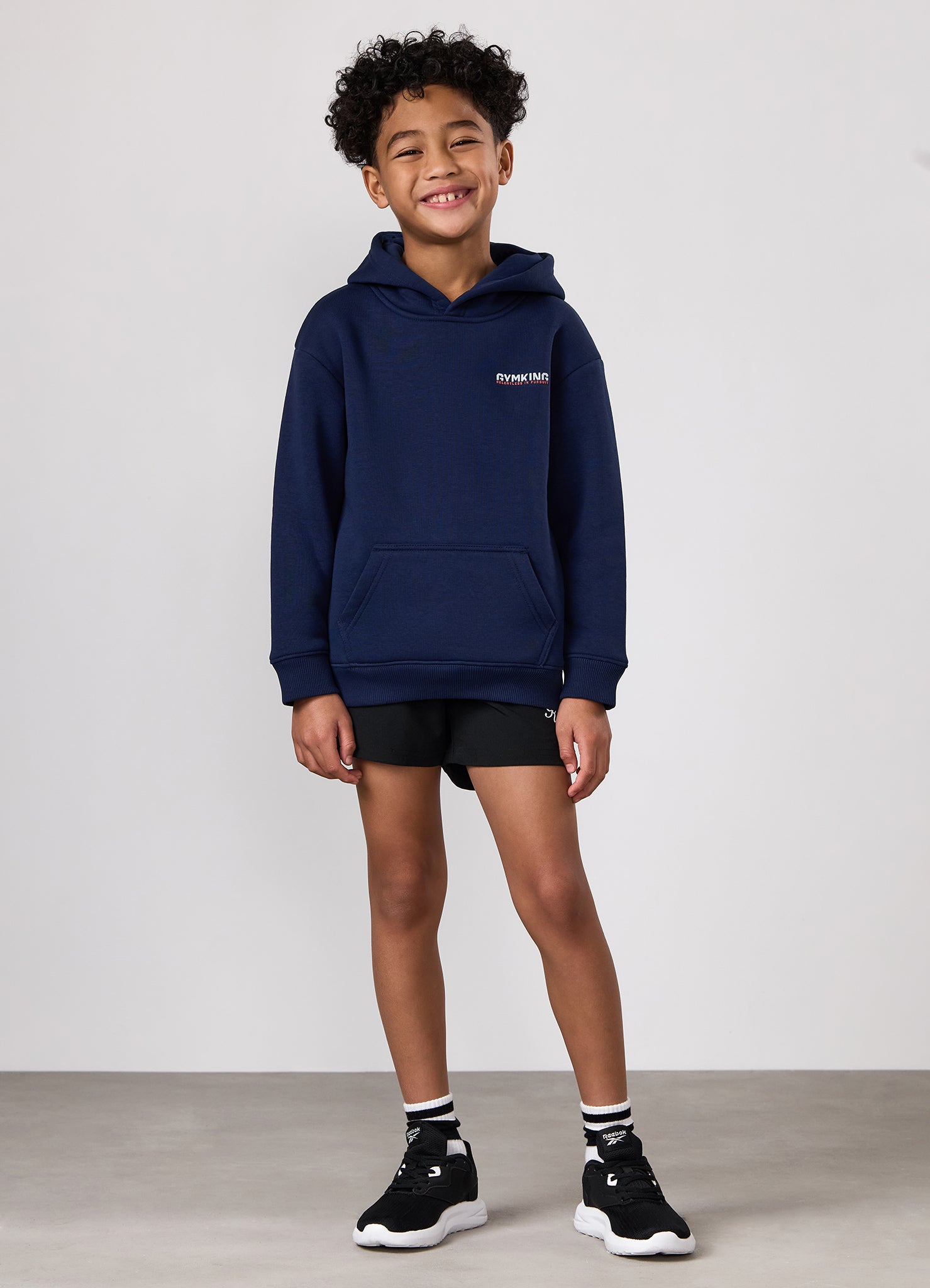 Gym King Kids Relentless Hood - Imperial Blue