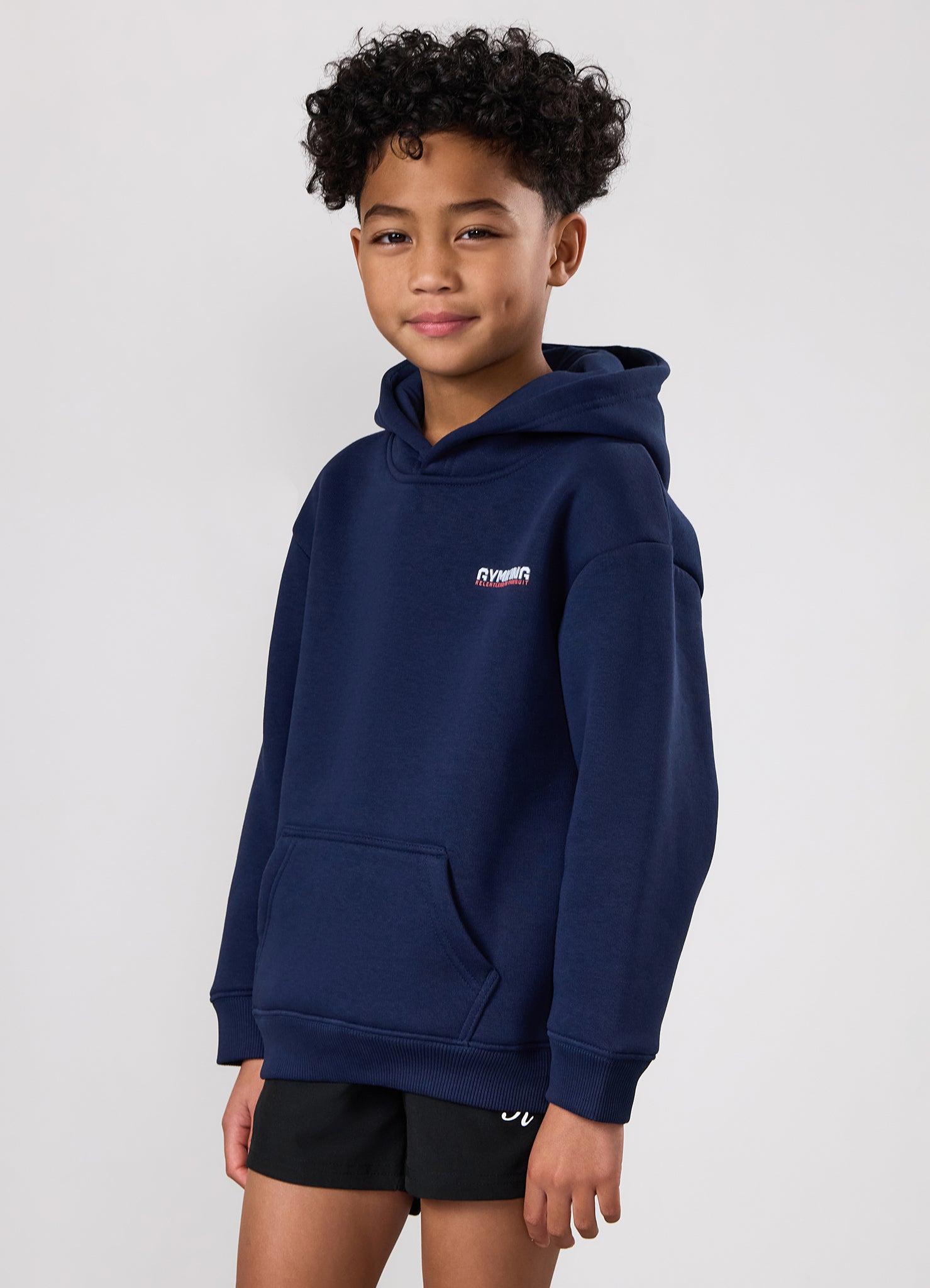 Gym King Kids Relentless Hoodie - Imperial Blue