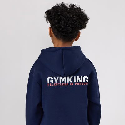 Gym King Kids Relentless Hoodie - Imperial Blue