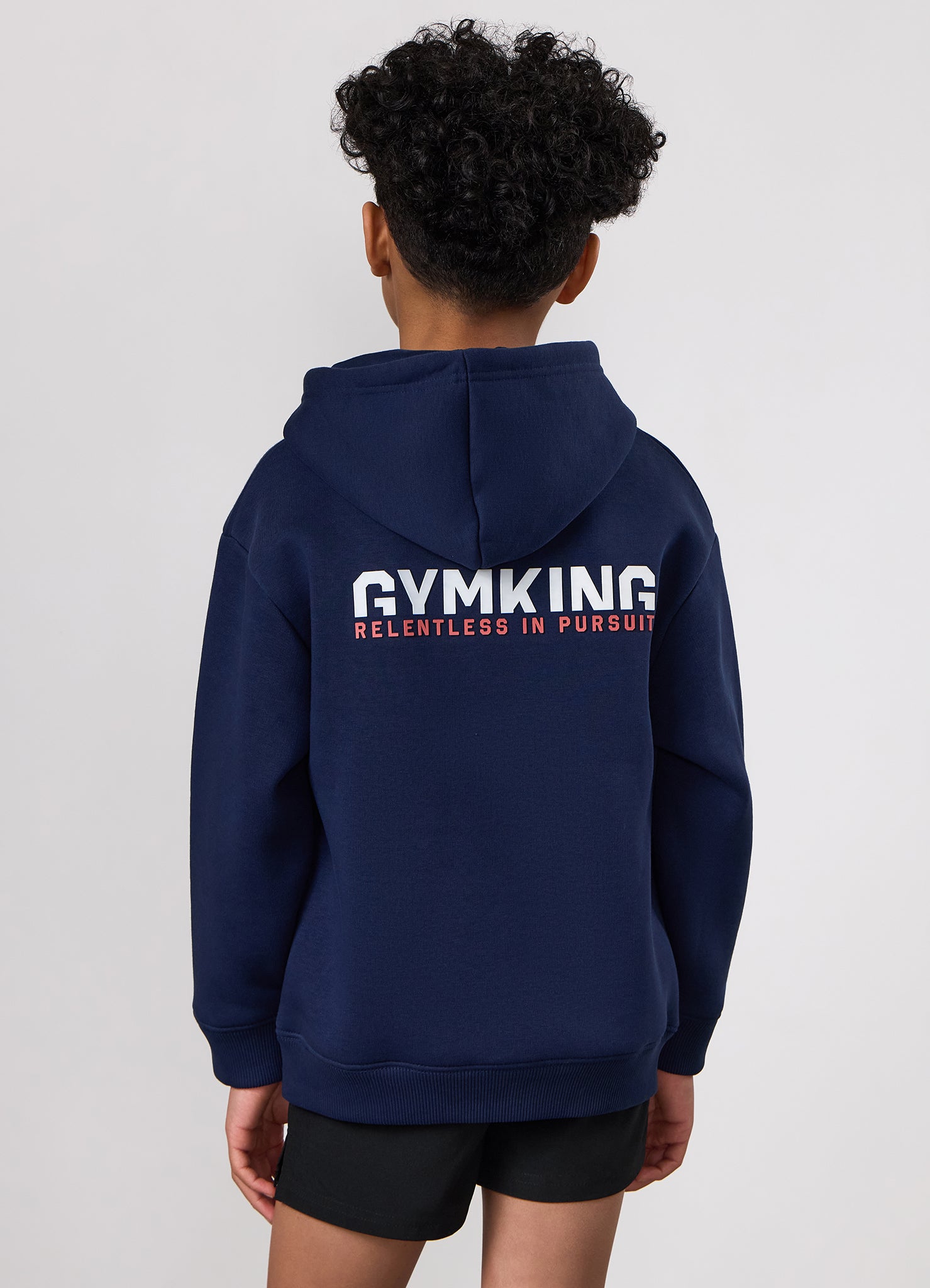 Gym King Kids Relentless Hoodie - Imperial Blue