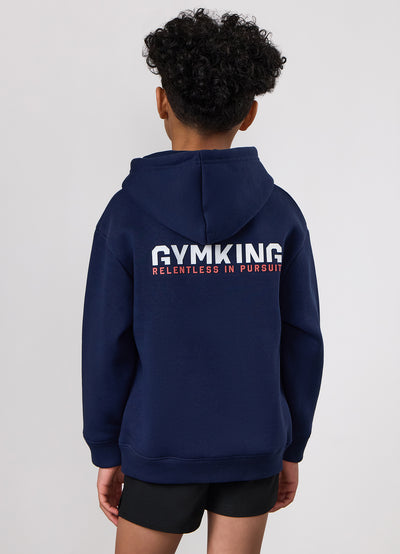 Gym King Kids Relentless Hood - Imperial Blue