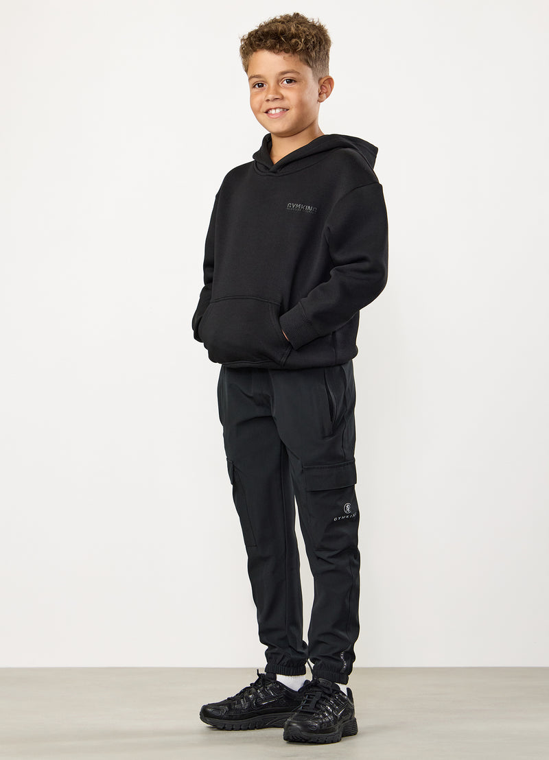Gym King Kids Relentless Hood - Black