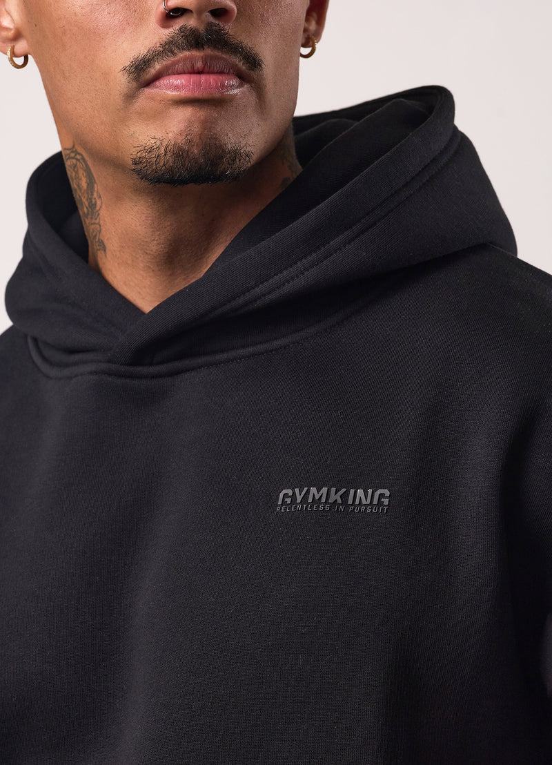 Gym King Relentless Hood - Black
