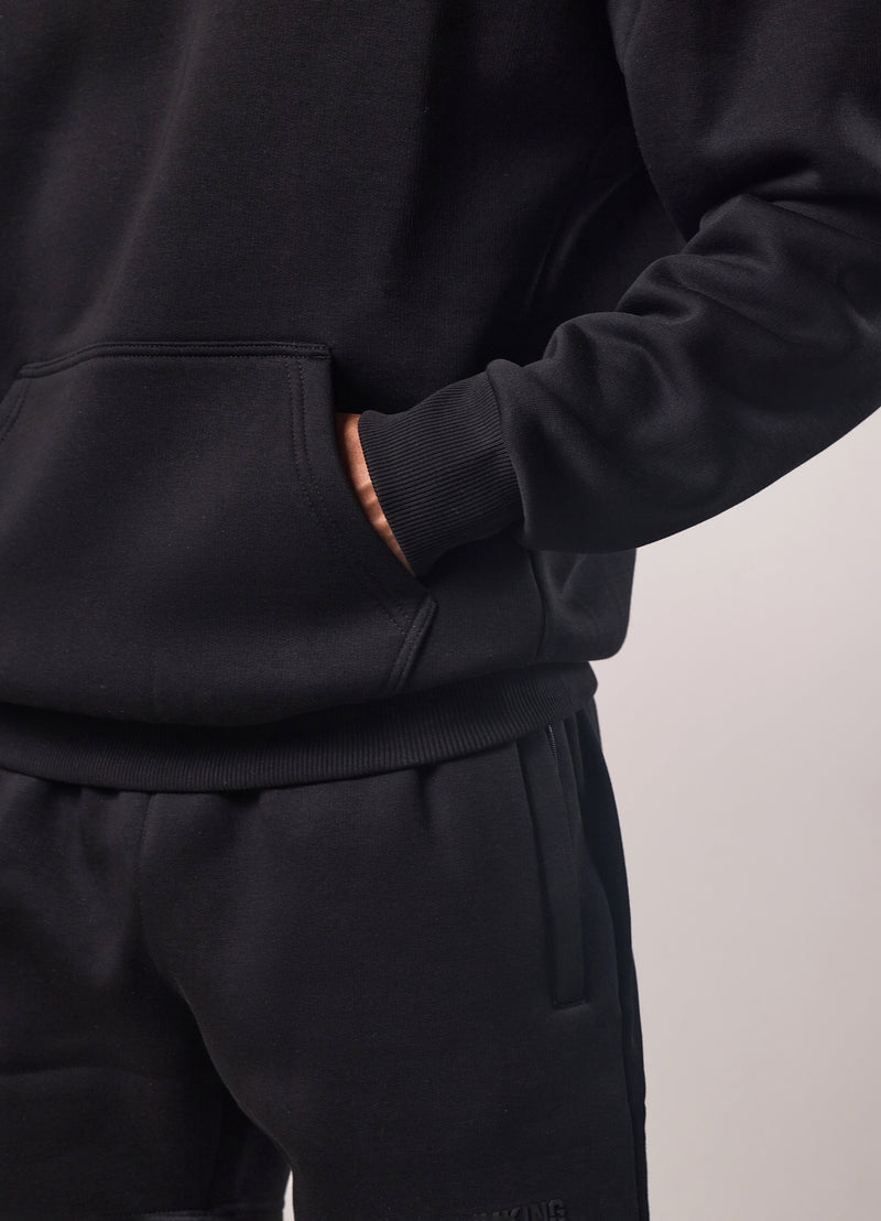 Gym King Relentless Hood - Black