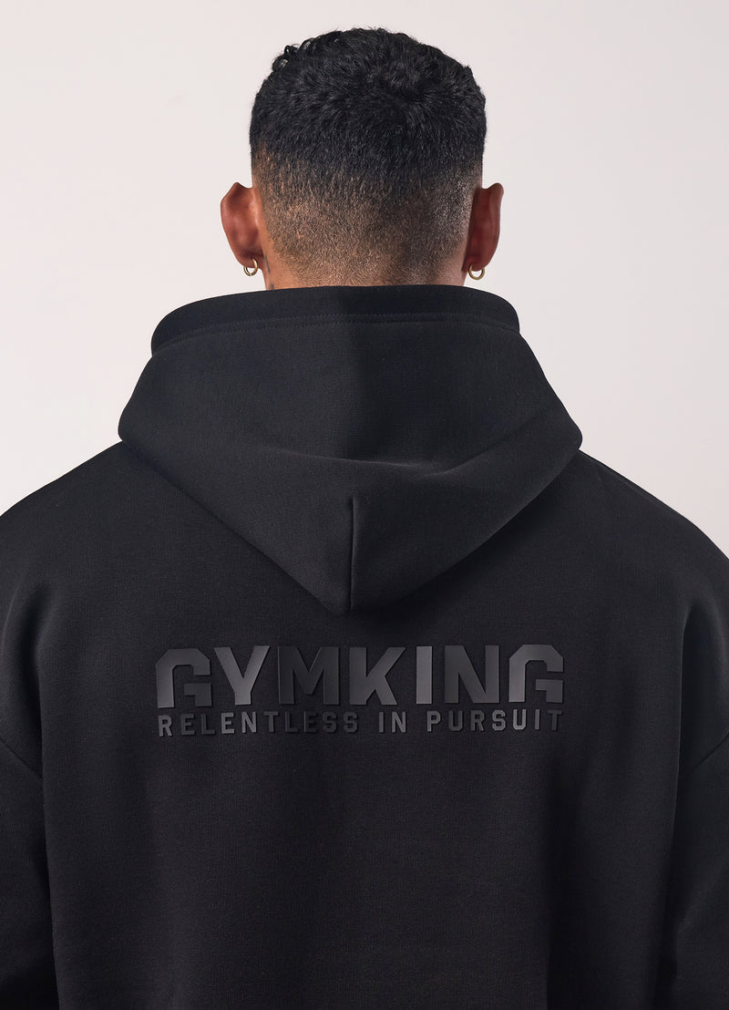 Gym King Relentless Hood - Black