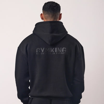 Gym King Relentless Hoodie - Black