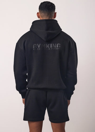 Gym King Relentless Hood - Black