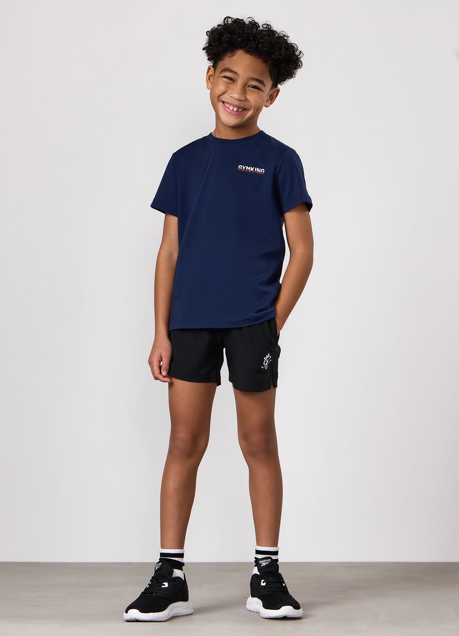 Gym King Kids Relentless Tee - Imperial Blue