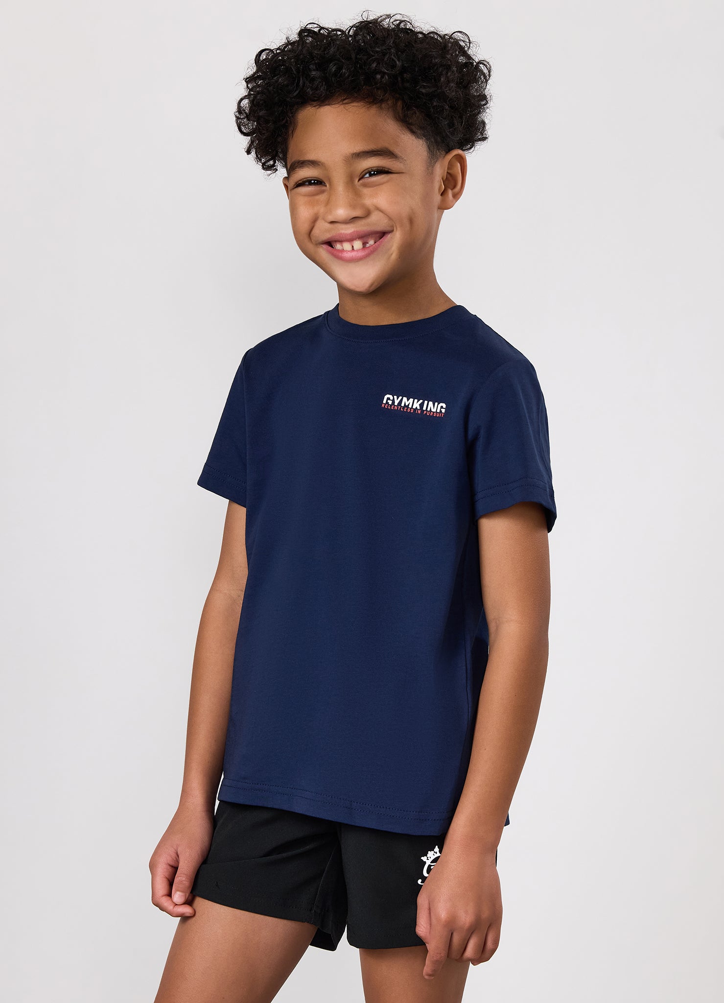 Gym King Kids Relentless Tee - Imperial Blue