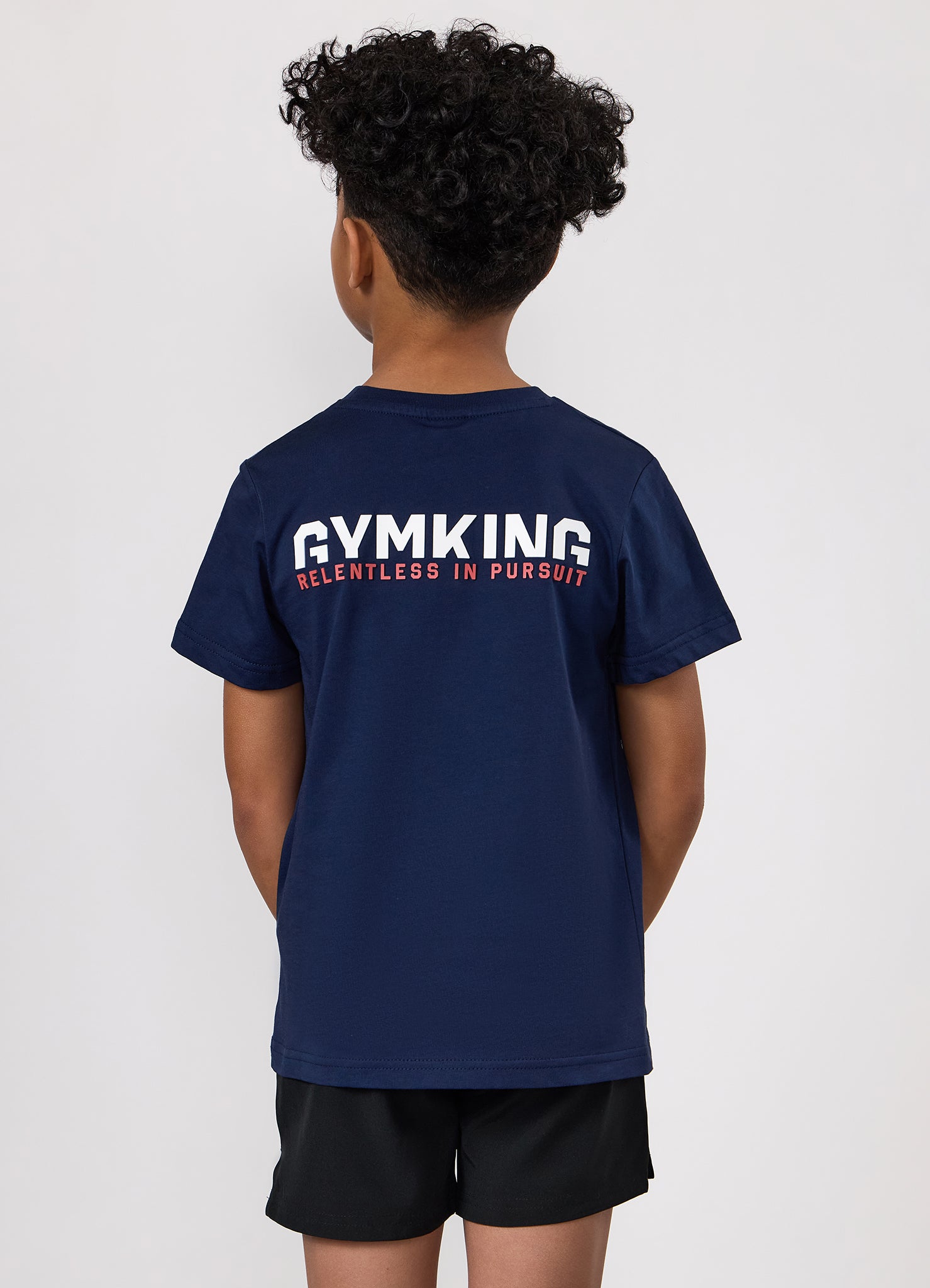 Gym King Kids Relentless Tee - Imperial Blue