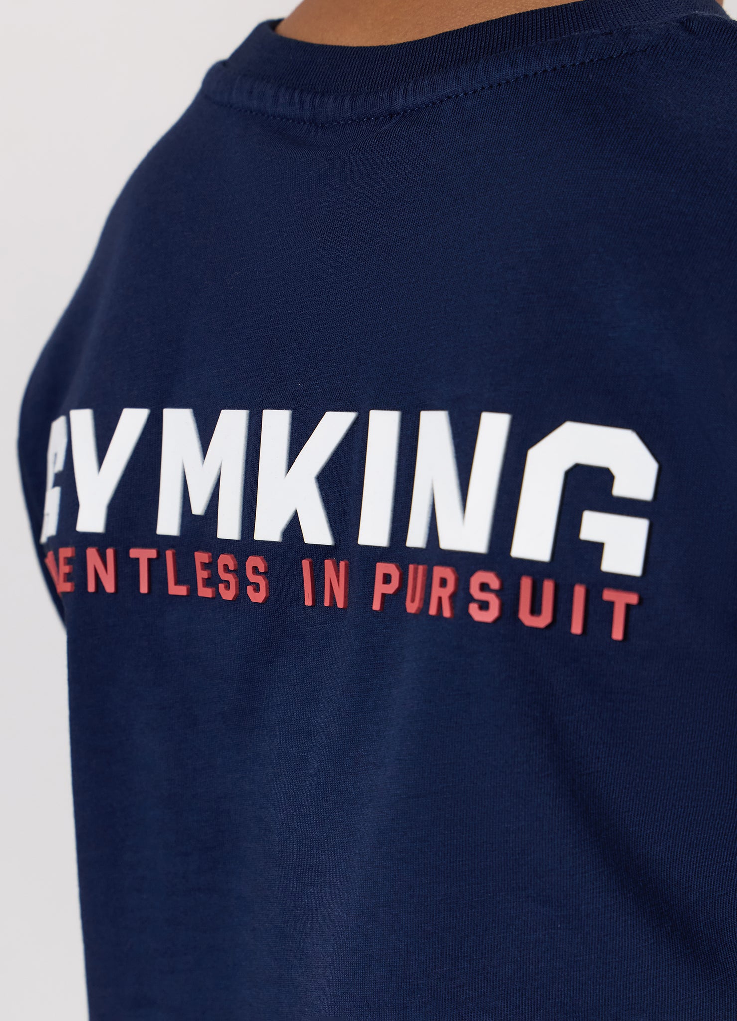 Gym King Kids Relentless Tee - Imperial Blue