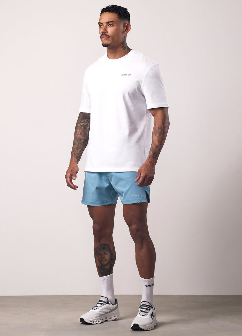 Gym King Relentless Tee - White