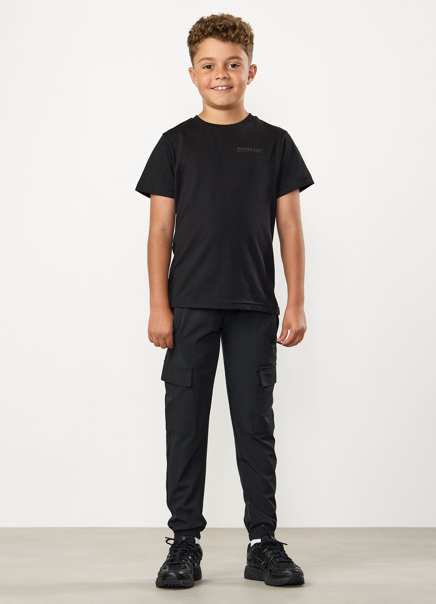 Gym King Kids Relentless Tee - Black