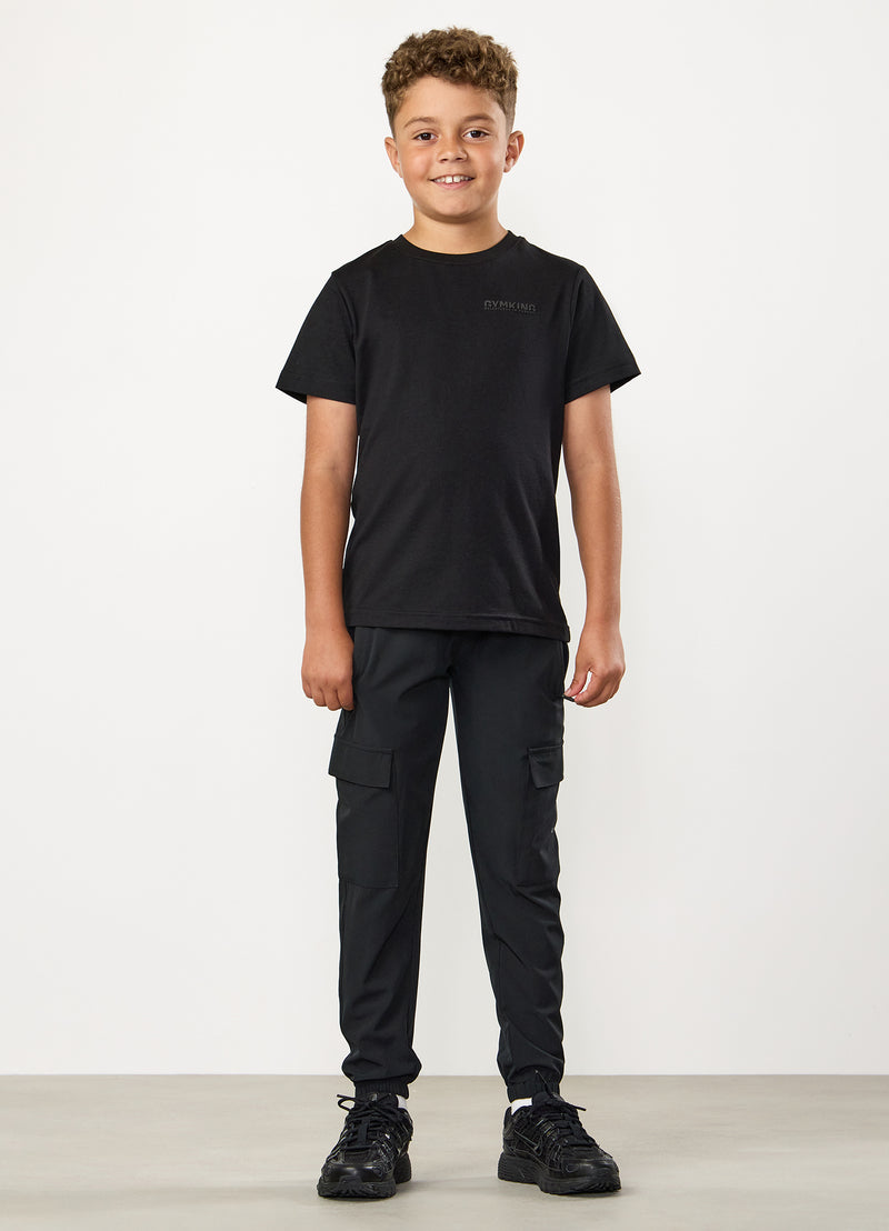 Gym King Kids Relentless Tee - Black