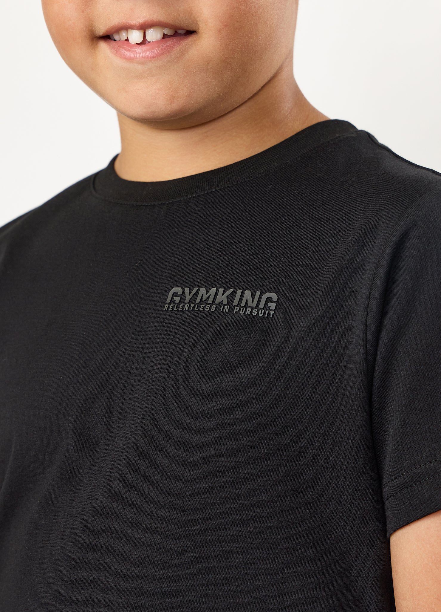 Gym King Kids Relentless Tee - Black