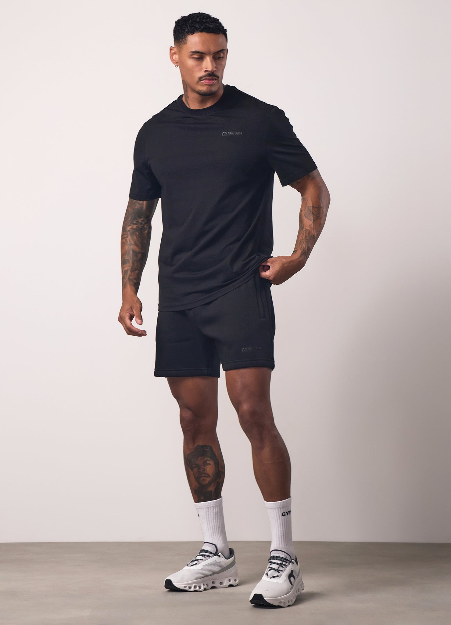 Gym King Relentless Short - Black