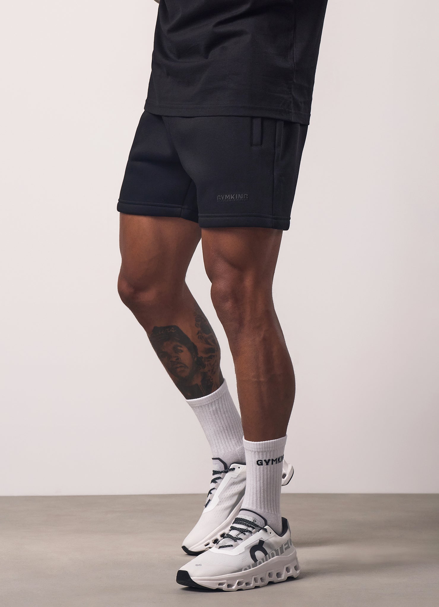 Gym King Relentless Short - Black