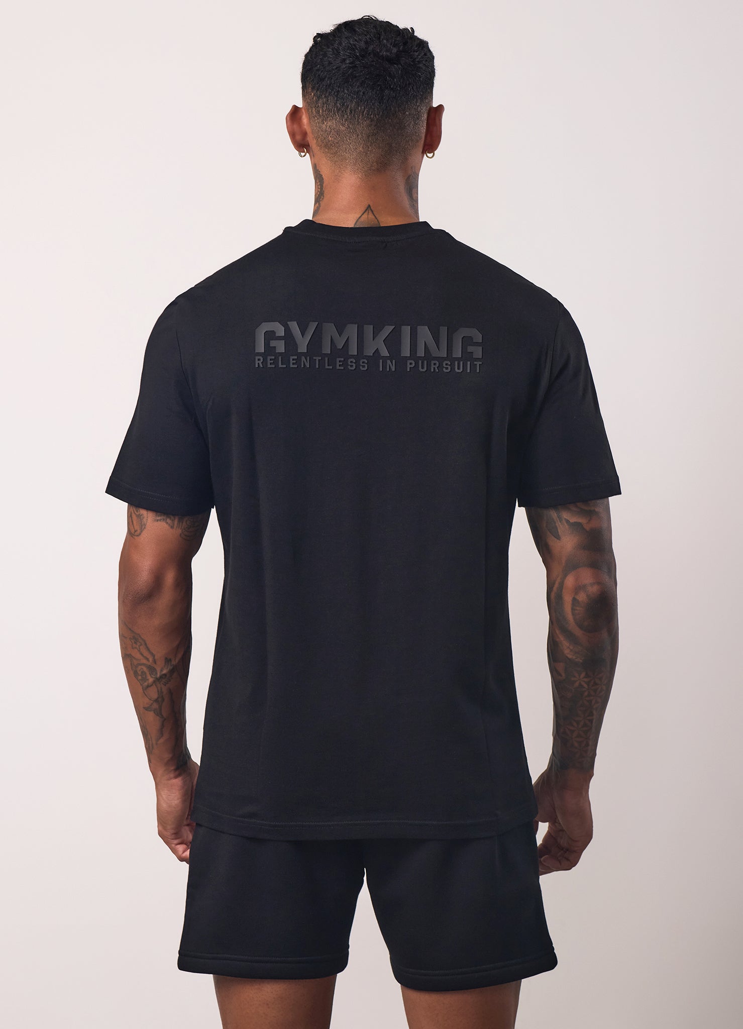 Gym King Relentless Tee - Black
