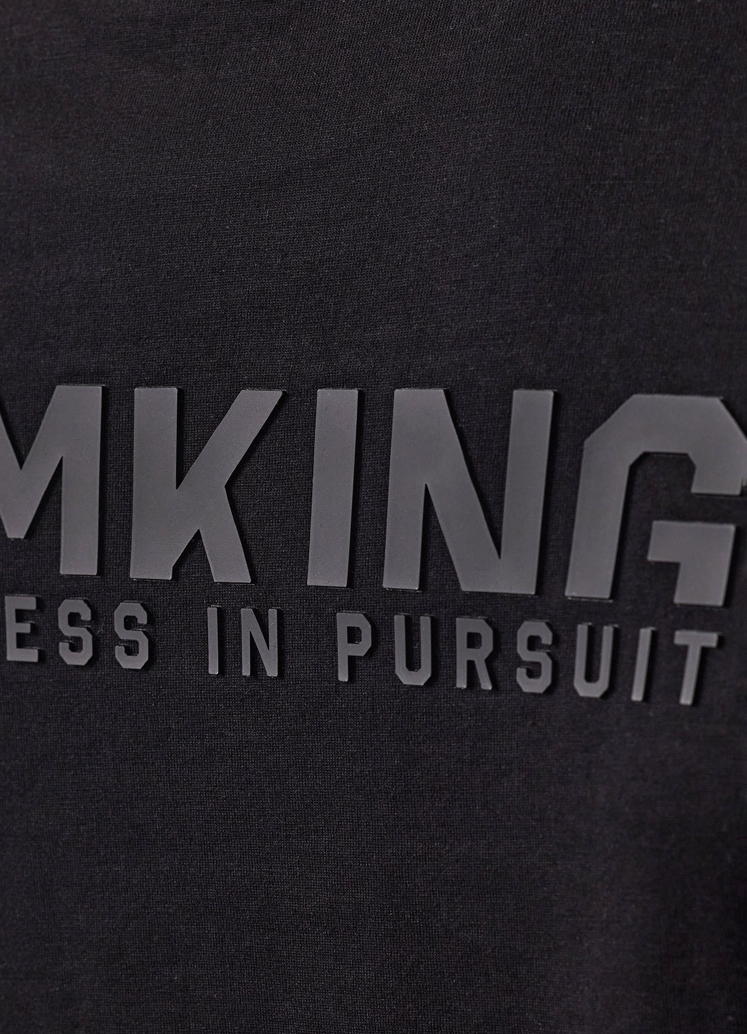 Gym King Relentless Tee - Black