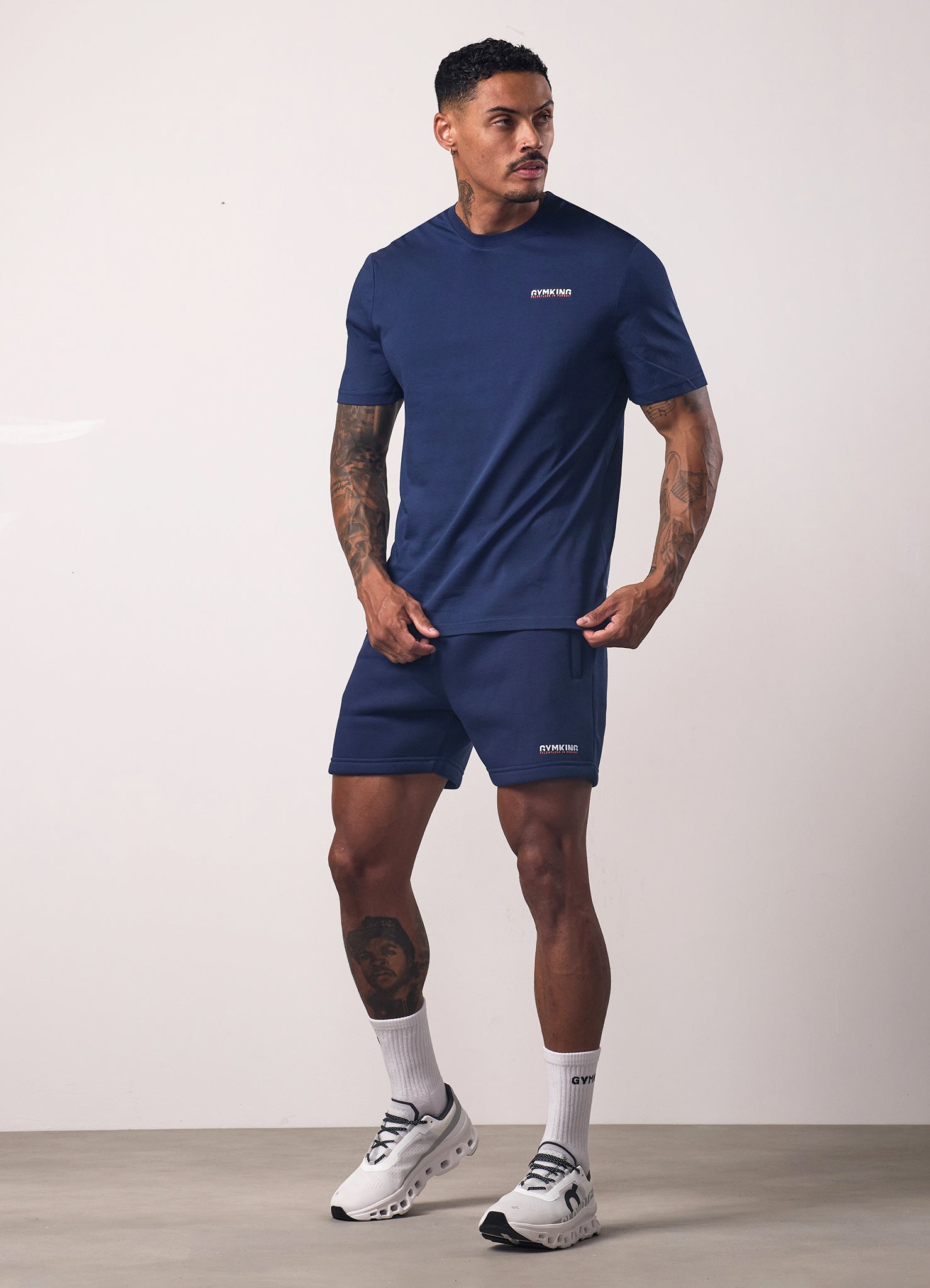 Gym King Relentless Short - Imperial Blue