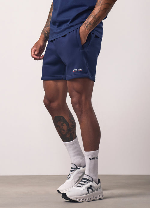 Gym King Relentless Short - Imperial Blue