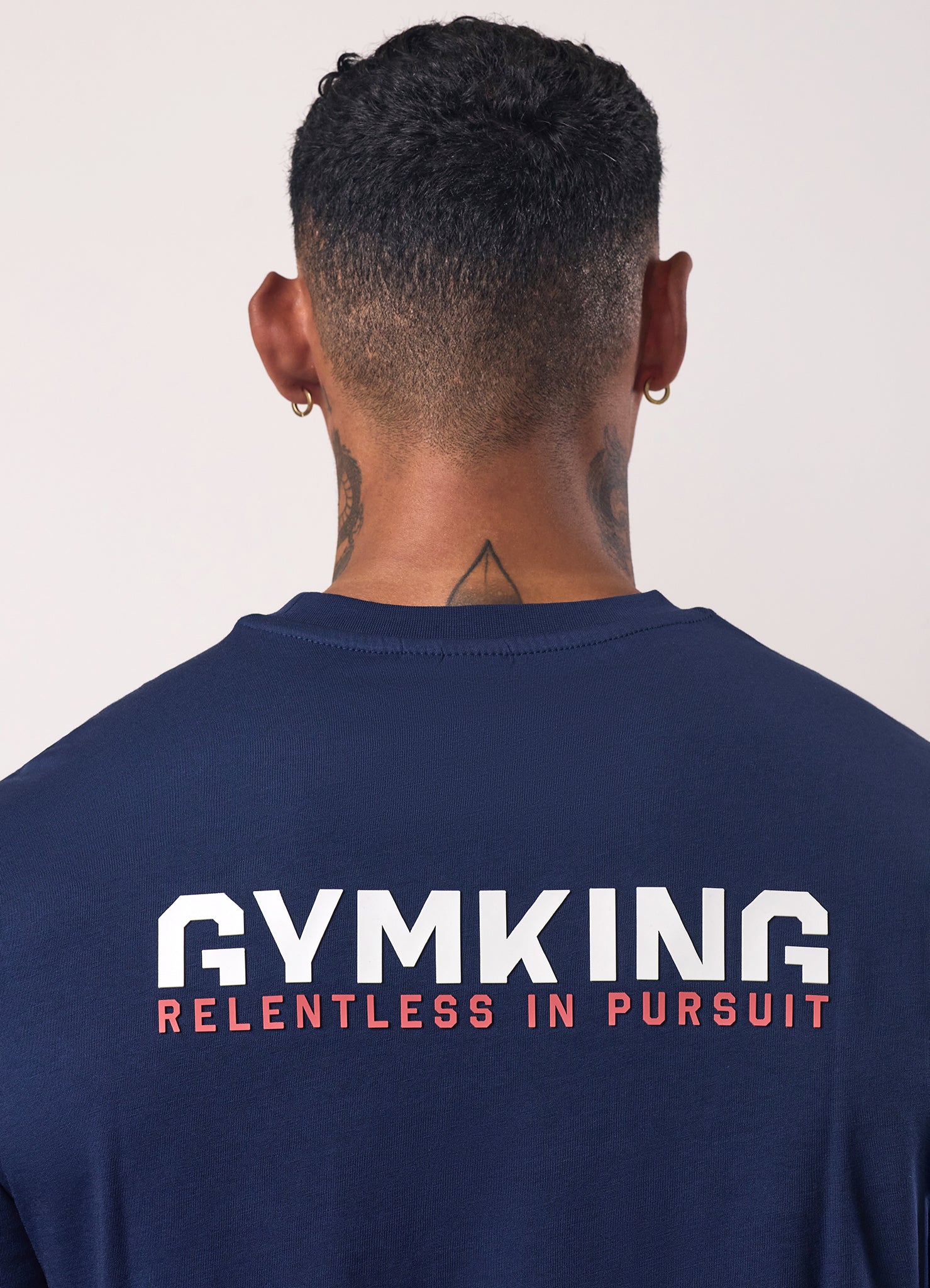 Gym King Relentless Tee - Imperial Blue