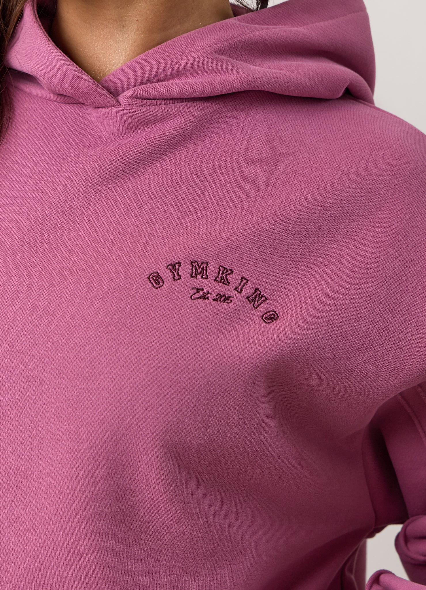 Gym King Replenish Peached Seam Hood - Orchid Mauve