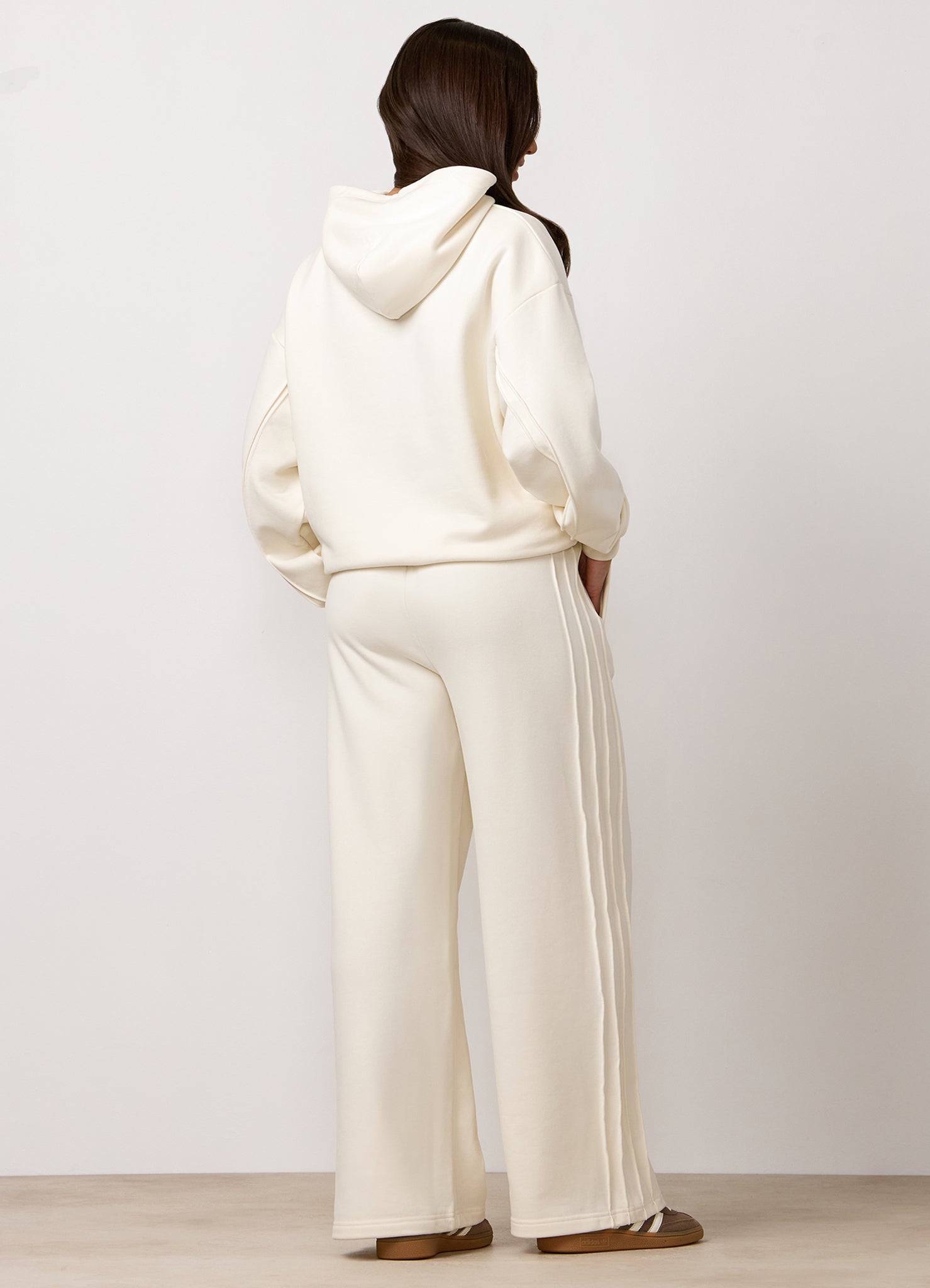Gym King Replenish Peached Hood Tracksuit - Marshmallow