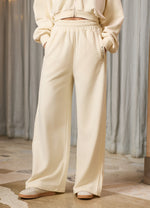 Gym King Replenish Peached Wide Seam Jogger - Marshmallow thumbnail