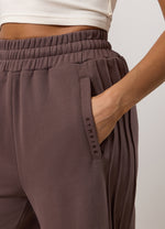 Gym King Replenish Peached Hood Tracksuit - Deep Mocha