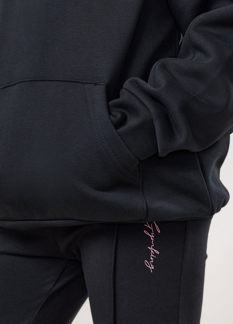 Gym King Kids Reset Fleece Hood - Midnight Blue