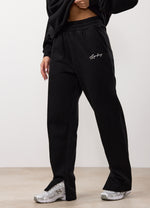 Gym King Reset Oversized Fleece Hood Tracksuit - Black