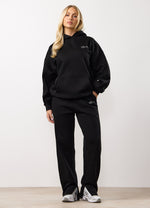 Gym King Reset Oversized Fleece Hood Tracksuit - Black
