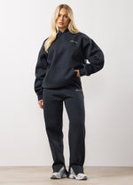 Gym King Reset Oversized Fleece Hood Tracksuit - Midnight Blue
