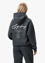 Gym King Reset Oversized Hood - Green Smoke thumbnail