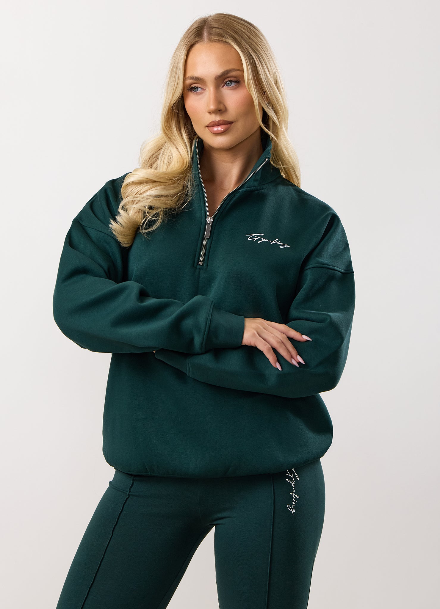 Gym King Reset 1/4 Funnel - Deep Forest Green